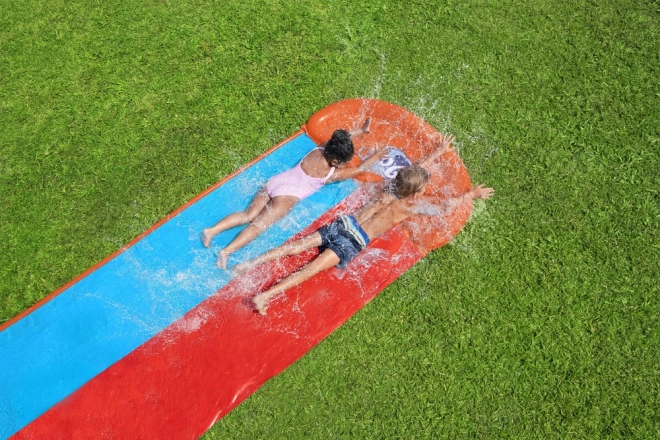 Double Water Slide for Kids 3+ Tsunami Trail 488cm