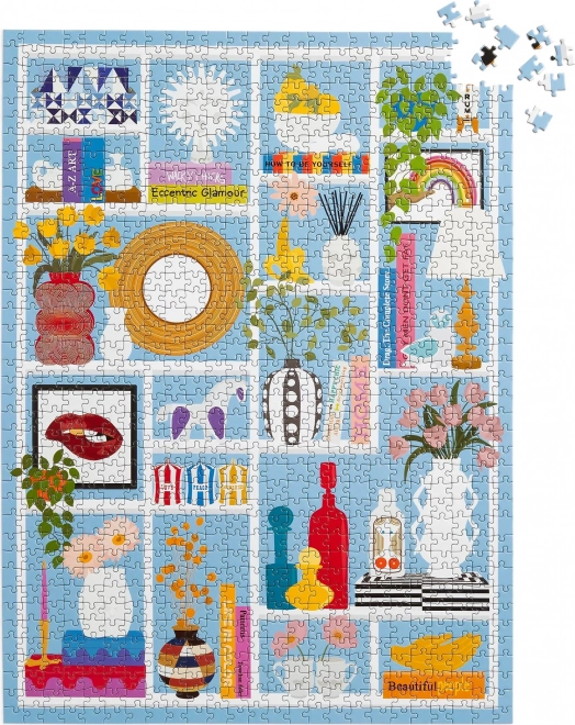 Galison Jonathan Adler Shelfie 1000 Piece Puzzle