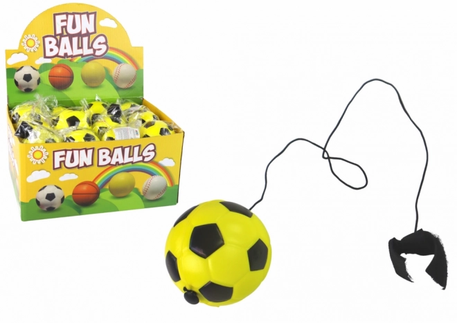 Yellow Jojo Rebound Soccer Ball