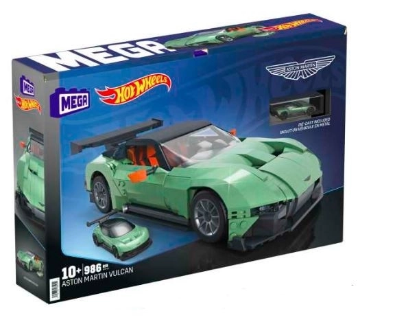 Mega Hot Wheels Aston Martin Vulcan Construction Set