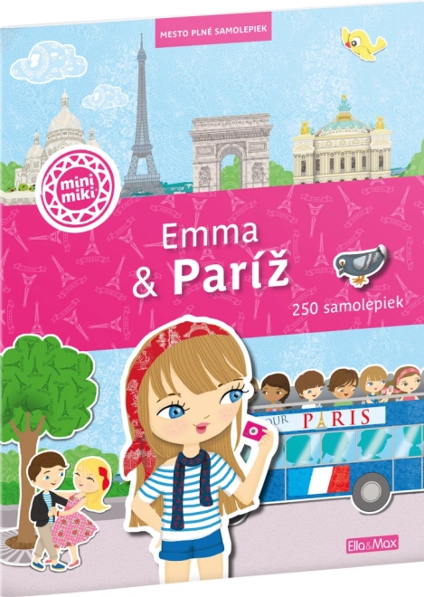 Emma a Paříž – město plné samolepek