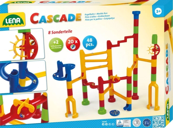 Colorful Cascade Building Set