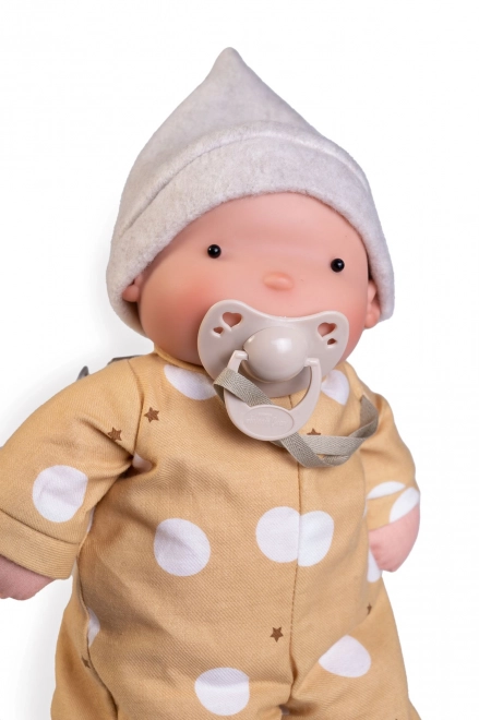 Organic Baby Doll with Magnetic Pacifier