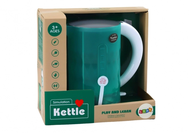 Electronic Toy Kettle with Lights and Sounds