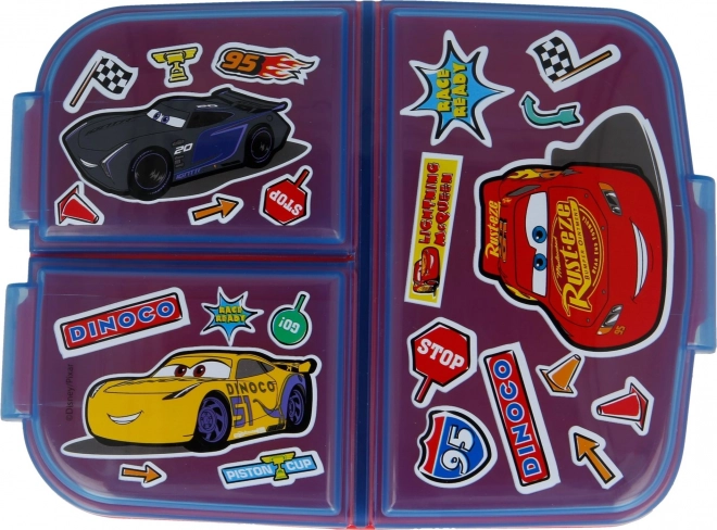 Lunch Box with Cars Stickers