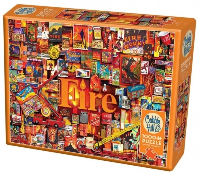 Cobble Hill Puzzle Fire 1000 Pieces