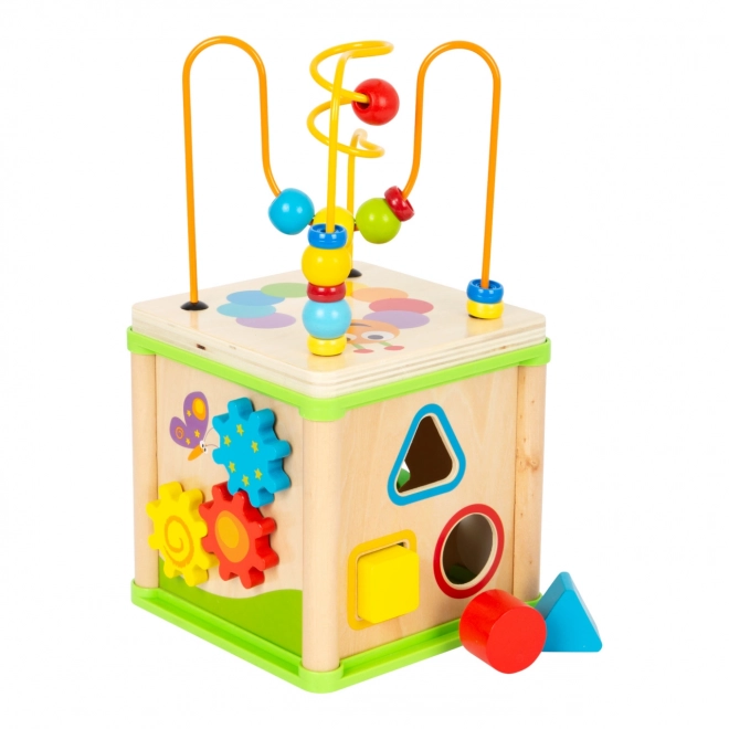 Small Foot Wooden Activity Cube Meadow