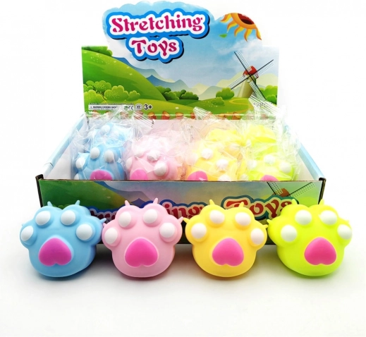 Funny Squeezable Cat Paw Anti-Stress Toy