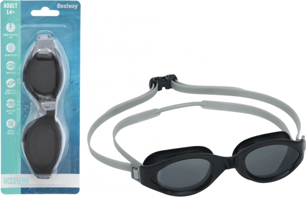 Black swimming goggles Bestway
