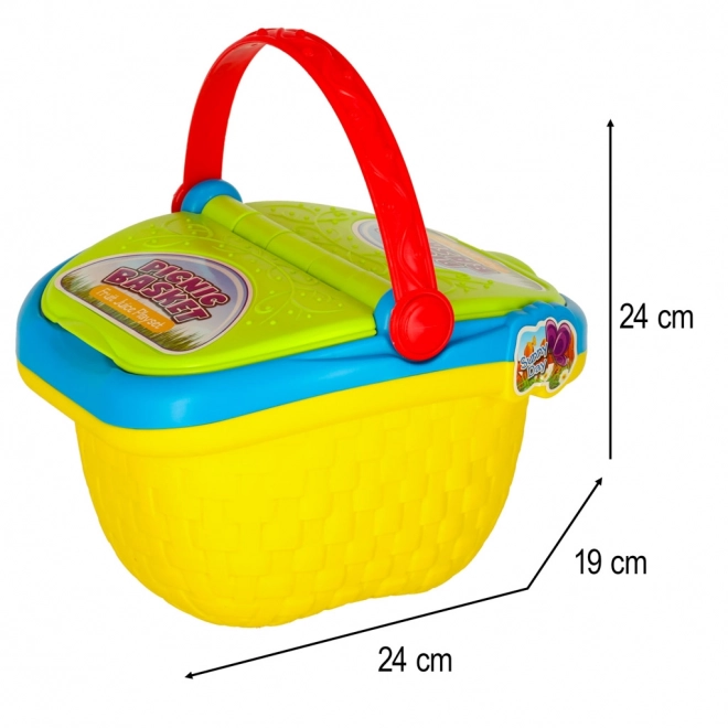 Cestino picnic con spuntino veloce