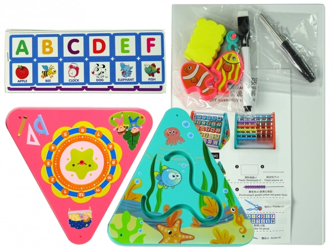 Educational Triangle Activity Shelf