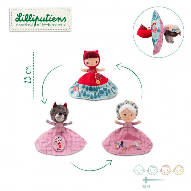 Reversible Fairy Tale Doll - Little Red Riding Hood