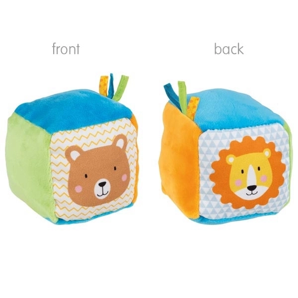 Goki sensory activity cube bear/lion