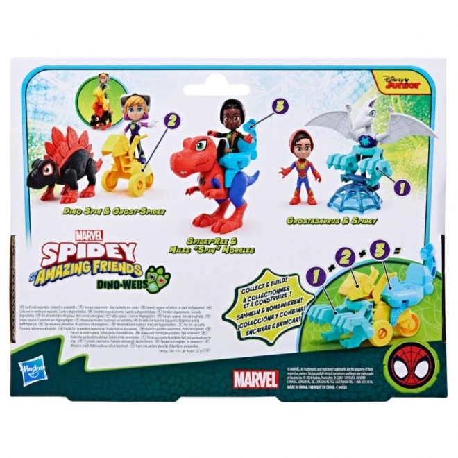 Spider-Man and Friends Dinosaur Action Figure Set