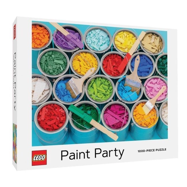 Chronicle Books Puzzle LEGO Painting Party 1000 Pieces