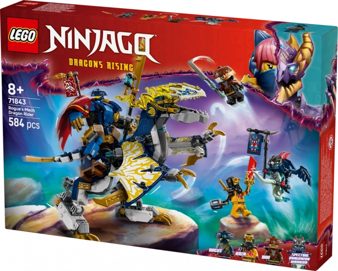 Lego NINJAGO Rogue und der robotische Drachenscharfschütze