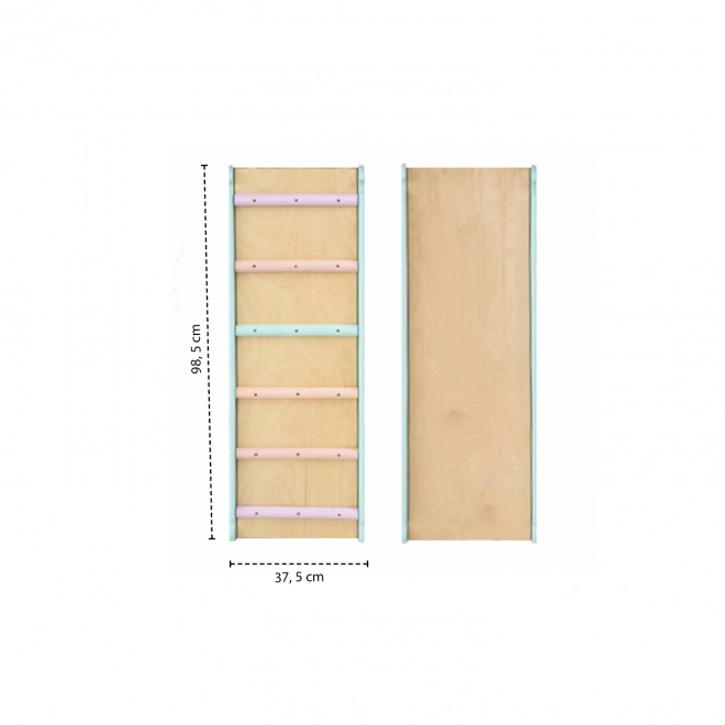 Large Montessori Pikler Ramp Natural Wood