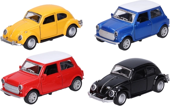 Kovinski avtomobilček 11 cm z odpirajočimi se vrati
