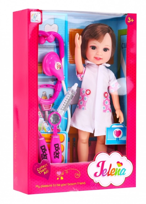 Large Nurse Doll with Doctor Accessories