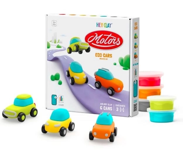 Eco Cars Modeling Clay Set