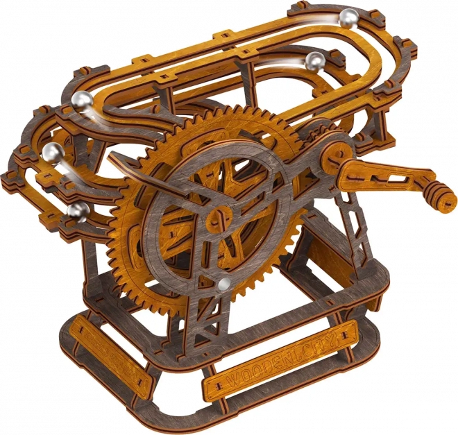 Wooden City 3D Wooden Marble Run Mini Puzzle