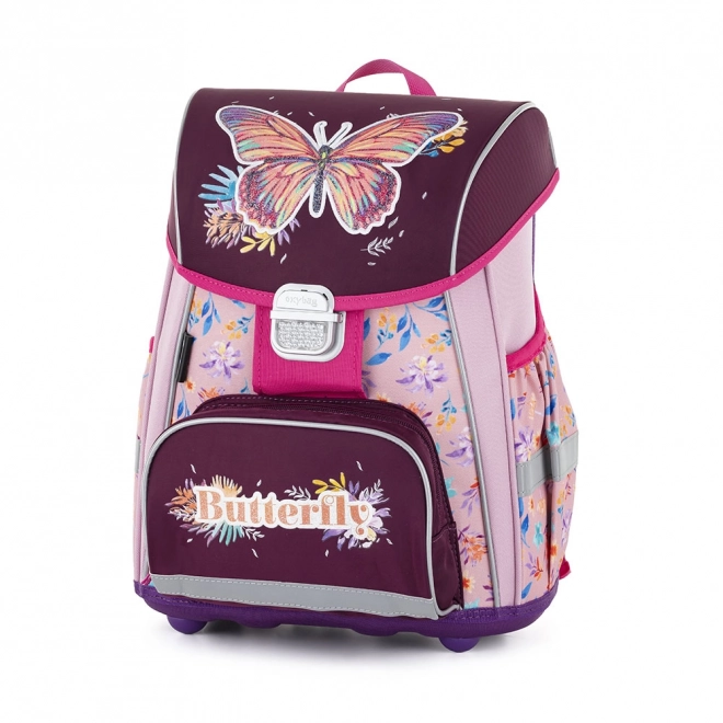 Premium School Backpack Butterfly