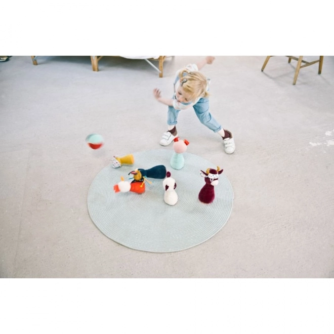 Lilliputiens Farm Bowling Set