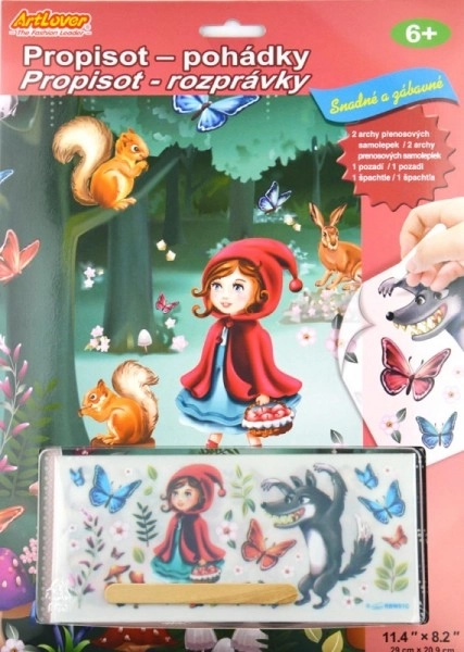 Artlover Red Riding Hood Transfer Picture