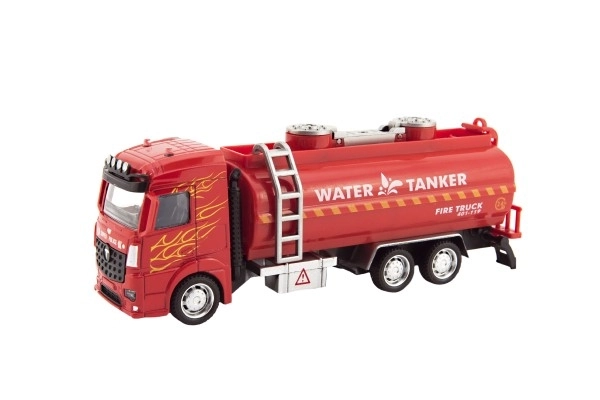 Fire Engine Toy Cars 21-23cm with Pullback Mechanism