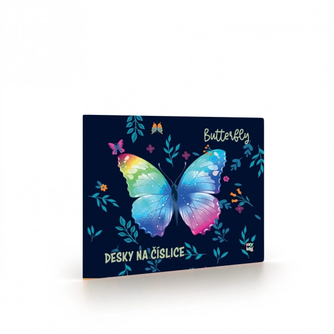 Butterfly Number Boards for Kids