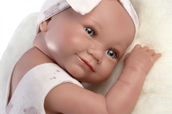 Llorens NEW BORN girl realistic doll with vinyl body