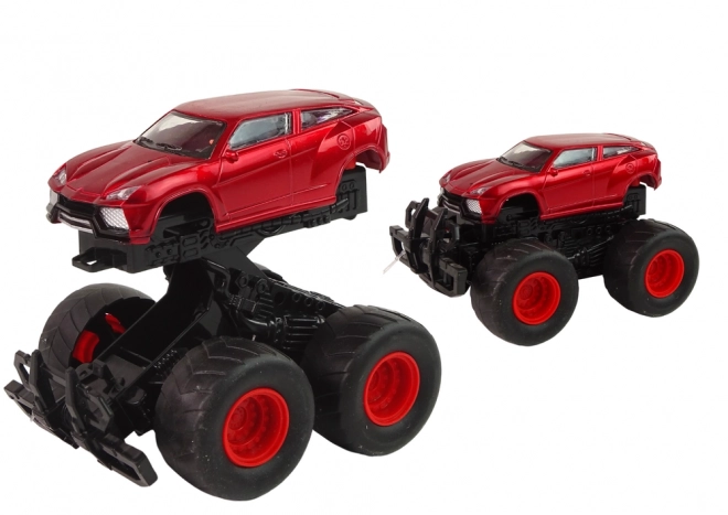 Metal Off-Road Car with Large Wheels