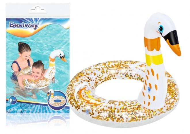 Children's Inflatable Swim Ring Swan by Bestway