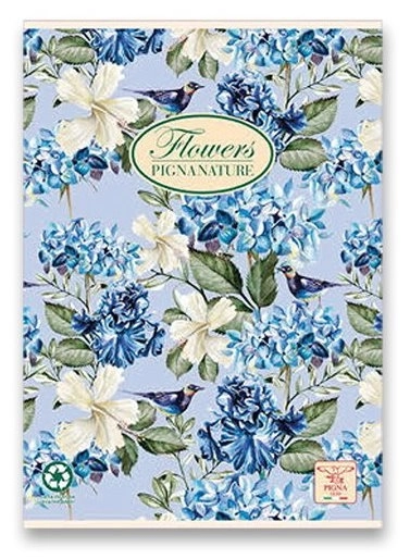 Pigna School Notebook Flowers A4