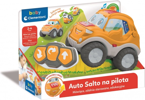 Interactive off-road RC car with FLIP function BABY CLEMENTONI
