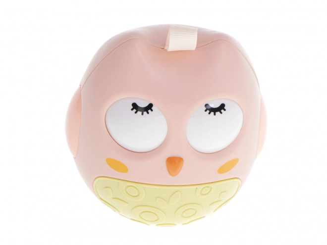 Sensory Blue Owl Toy – Pink