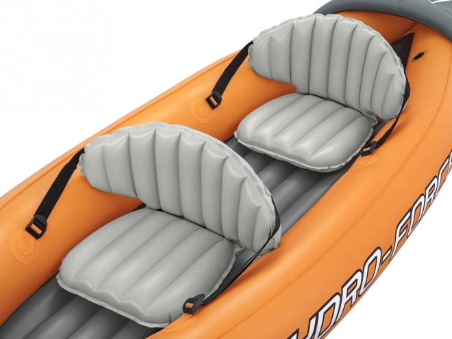 Inflatable Two-Person Kayak Lite-Rapid X2 With Paddles