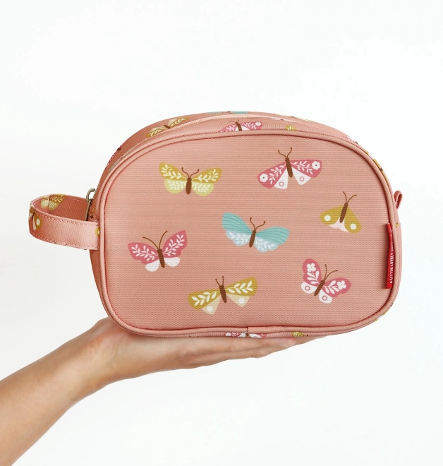 A lovely company butterfly toiletry bag