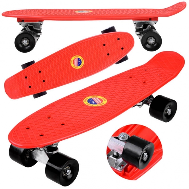 Colorful Skateboard Fiszka – Red