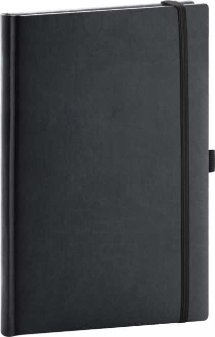 Notique black lined notebook 15x21 cm