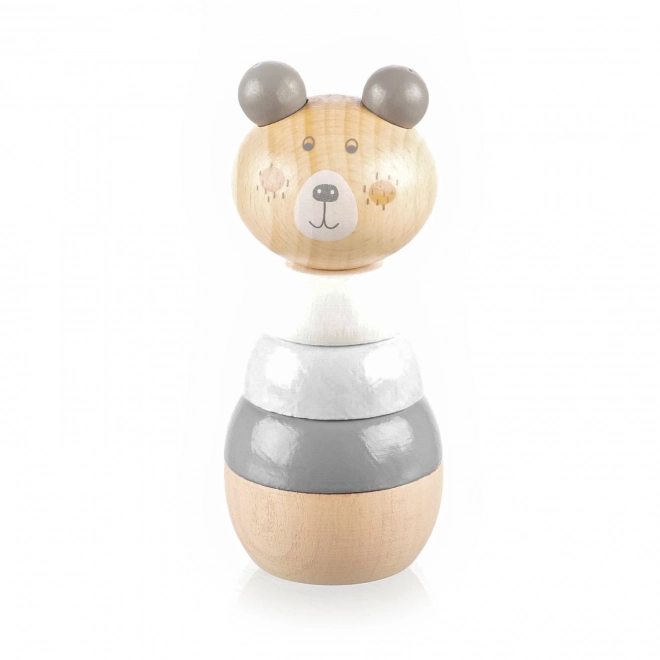 Wooden Stackable Bear Toy