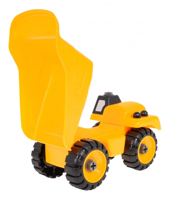 Construction Dump Truck Toy with Screwdriver and Bits