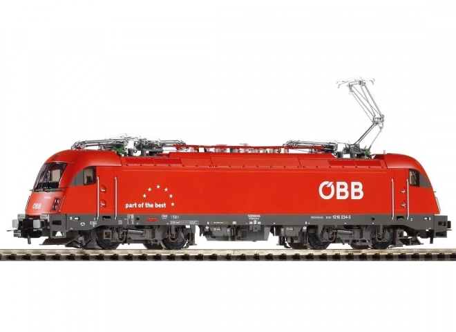 Electric Locomotive Rh 1216 Taurus with Four Pantographs ÖBB