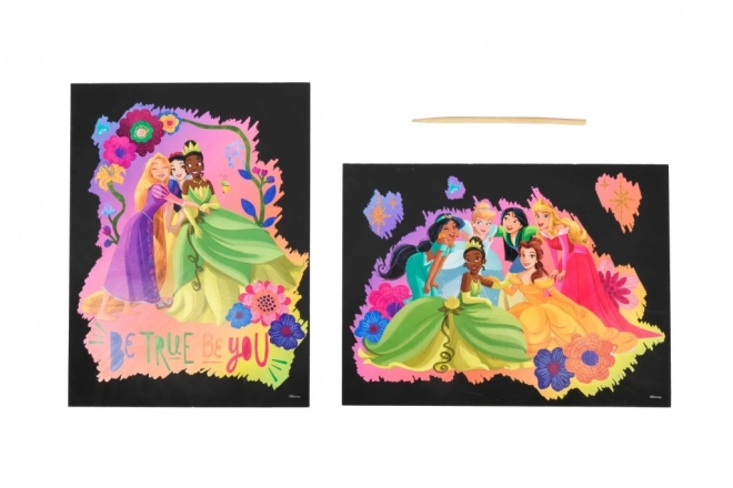 Scratch Art Pictures Disney Princesses