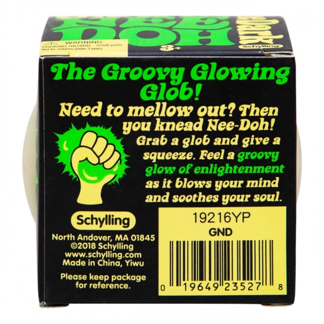 Schylling Glow In The Dark NeeDoh Stress Ball