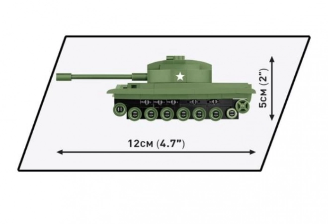 Cobi Mini M48 Patton Tank Building Set