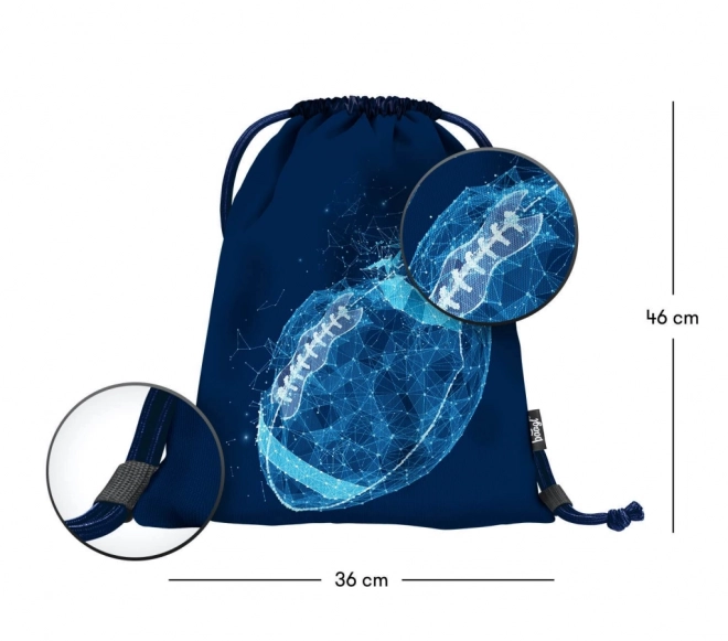 Baagl Sports Bag American Football