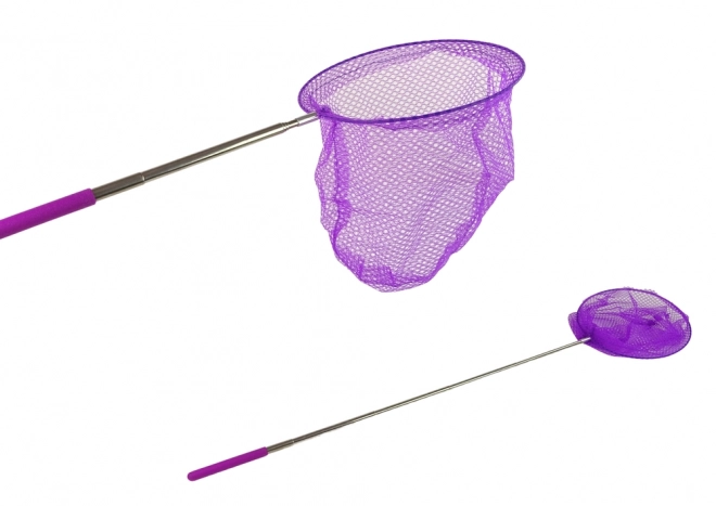 Butterfly Net Foldable Telescopic 85 cm Purple