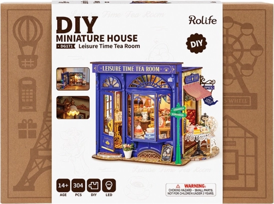 Miniatur-Teehaus für entspannte Momente