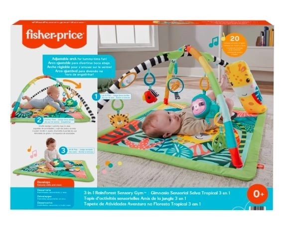 Fisher-Price Play Mat with Giraffe 3-in-1